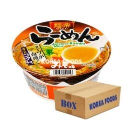 Hikari Menraku Cup Ramen Miso (90.9g X 12) Box