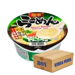 Hikari Menraku Cup Ramen Tonkotsu (82.3g X 12) Box