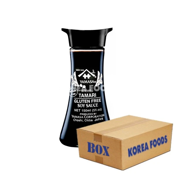 Yamasa Gluten Free Tamari Soy Sayce (150ml X 12) Box 1 Yamasa Gluten Free Tamari Soy Sayce (150ml X 12) Box