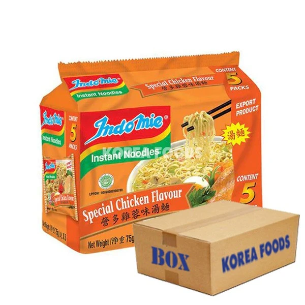 Indo Mie Special Chicken Multi Pack (75G X 5 X 8) Box 1 Indo Mie Special Chicken Multi Pack (75G X 5 X 8) Box
