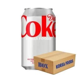 Coca-Cola Diet Coke Can UK (330ml X 24) Box