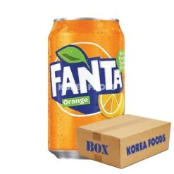 Fanta Orange Can UK (330ml X 24) Box