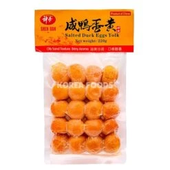 Shen Dan Salted Duck Eggs Yolk 220G