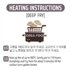 Bibigo Kimchi & Chicken Gyoza Dumpling (600g X 12) Box – Gyoza -Korea Foods Sale Store bibigogyozamandu deep fry 2 3