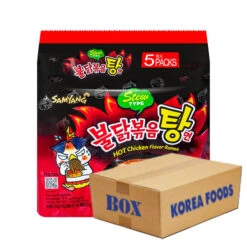 Hot Chicken Ramen Stew (145g X 5 X 8) Box