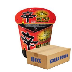 Shin Cup Noodle Soup (68g X 12) Box