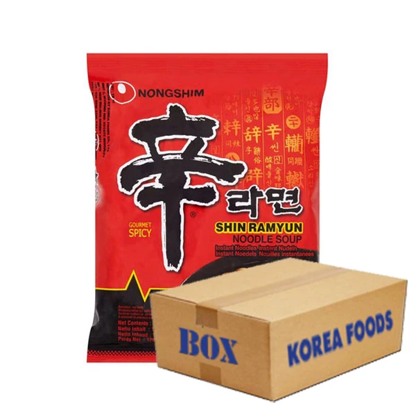 Shin Ramyun Noodles (120g X 20) Box 1 Shin Ramyun Noodles (120g X 20) Box