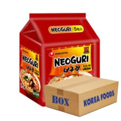 Neoguri Ramyun Seafood Spicy (120g X 5 X 8) Box