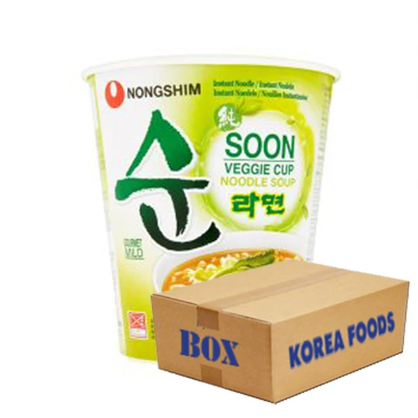 Soon Veggie Cup Noodle (67g X 12) Box 1 Soon Veggie Cup Noodle (67g X 12) Box