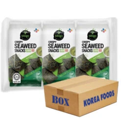 Crispy Seaweed Snacks (Wasabi) (5g X 3 X 12 Packs) Box